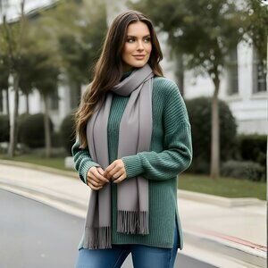 Oussum Women Luxury Scarf Stole Viscose Shawl Wrap for Christmas Gifts